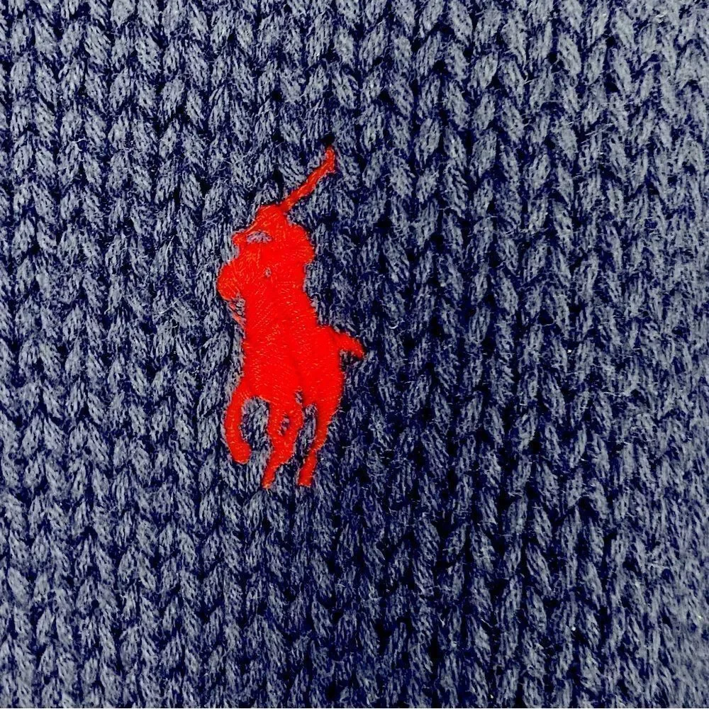 Polo Ralph Lauren Men L Long Sleeve Waffle Knit Thermal Shirt Pullover‎ Sweater